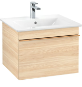 Тумба под раковину Villeroy & Boch Venticello 55,3х50,2 см ДСП вяз печатный/ручка медь A93205PN