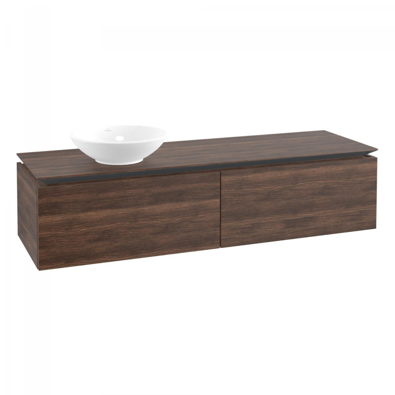 Тумба под раковину Villeroy & Boch Legato 160х38 см ДСП дуб аризона B59500VH