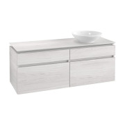 Тумба під раковину Villeroy & Boch Legato 140х55 см ДСП біле дерево B59000E8