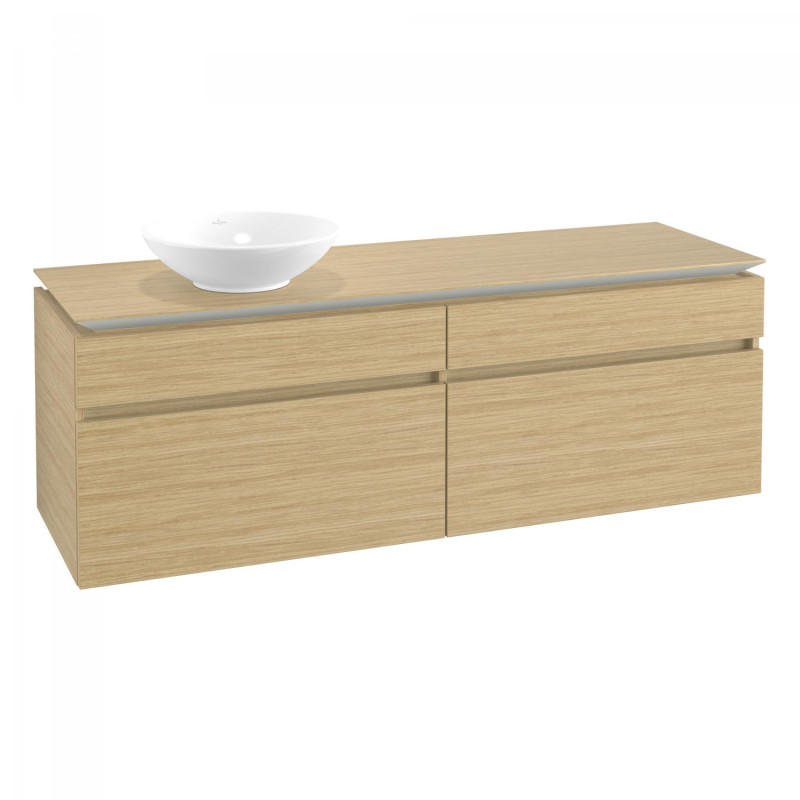 Тумба під раковину Villeroy&Boch Legato 160х55 см ДСП північний дуб B59600VJ