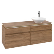 Тумба под раковину Villeroy & Boch Legato 140х55 см ДСП дуб канзас B59000RH