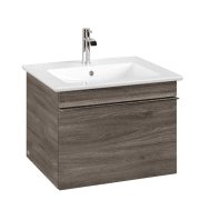 Тумба под раковину Villeroy & Boch Venticello 55,3х50,2 см ДСП каменный дуб/ручка хром A93201RK