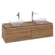 Тумба под раковину Villeroy & Boch Legato 140х38 см ДСП дуб канзас B59100RH