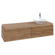 Тумба під раковину Villeroy & Boch Legato 160х38 см ДСП дуб канзас B59700RH