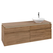 Тумба під раковину Villeroy & Boch Legato 160х55 см ДСП дуб канзас B59800RH