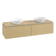 Тумба під раковину Villeroy&Boch Legato 160х38 см ДСП північний дуб B59900VJ