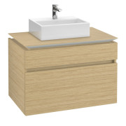 Тумба под раковину Villeroy & Boch Legato 80х55 см ДСП северный дуб B60200VJ