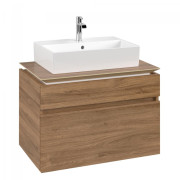 Тумба під раковину Villeroy & Boch Legato 80х55 см ДСП дуб канзас B60200RH