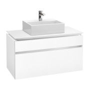 Тумба под раковину Villeroy & Boch Legato 100х55 см ДСП белый матовый B60400MS