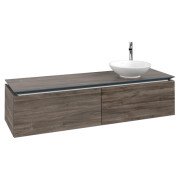 Тумба під раковину Villeroy & Boch Legato 160х38 см ДСП кам'яний дуб B59700RK