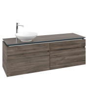 Тумба под раковину Villeroy & Boch Legato 160х55 см ДСП каменный дуб B59600RK