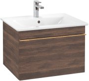 Тумба под раковину Villeroy & Boch Venticello 60,3х50,2 см ДСП дуб аризона/ручка медь A93305VH
