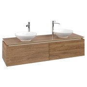Тумба под раковину Villeroy & Boch Legato 160х38 см ДСП дуб канзас B59900RH
