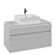 Тумба под раковину Villeroy & Boch Legato 100х55 см ДСП белое дерево B60400E8