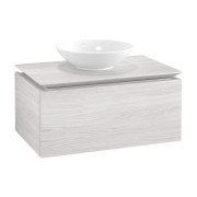Тумба под раковину Villeroy & Boch Legato 80х38 см ДСП белое дерево B60100E8