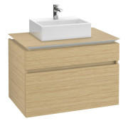 Тумба під раковину Villeroy&Boch Legato 80х55 см ДСП північний дуб B60200VJ