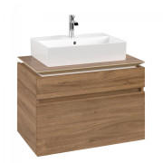 Тумба под раковину Villeroy & Boch Legato 80х55 см ДСП дуб канзас B60200RH