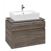 Тумба под раковину Villeroy & Boch Legato 80х55 см ДСП каменный дуб B60200RK