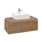 Тумба под раковину Villeroy & Boch Legato 100х38 см ДСП дуб канзас B60300RH