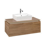 Тумба під раковину Villeroy & Boch Legato 100х38 см ДСП дуб канзас B60300RH