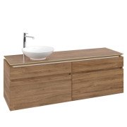 Тумба під раковину Villeroy & Boch Legato 160х55 см ДСП дуб канзас B59600RH