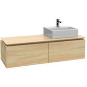 Тумба під раковину Villeroy&Boch Legato 140х38 см ДСП північний дуб B61500VJ