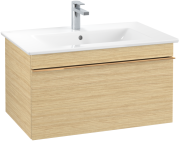 Тумба под раковину Villeroy & Boch Venticello 75,3х50,2 см ДСП северный дуб/ручка медь A93405VJ