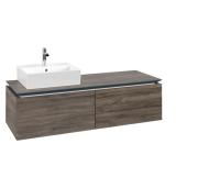 Тумба под раковину Villeroy & Boch Legato 140х38 см ДСП каменный дуб B61300RK