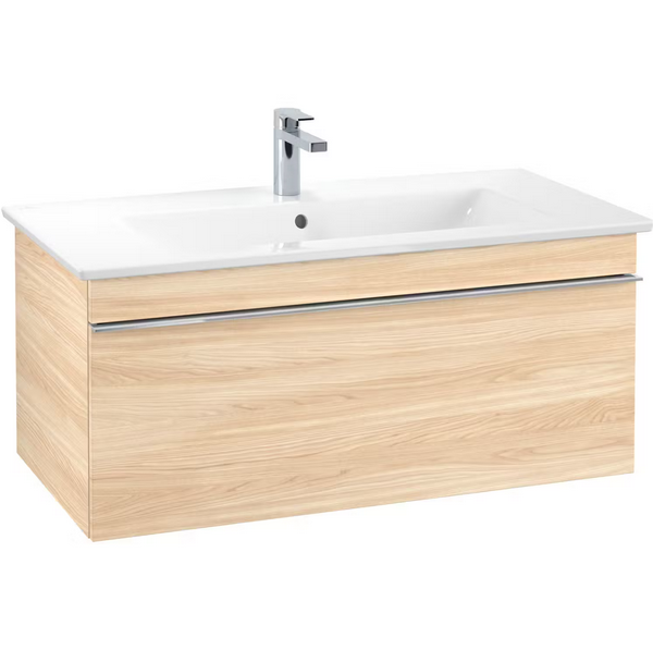 Тумба под раковину Villeroy & Boch Venticello 95,3х50,2 см ДСП вяз печатный/ручка хром A93501PN