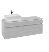 Тумба під раковину Villeroy & Boch Legato 140х55 см ДСП біле дерево B61400E8