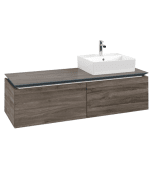 Тумба під раковину Villeroy & Boch Legato 140х38 см ДСП кам'яний дуб B61500RK