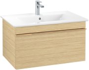 Тумба під раковину Villeroy & Boch Venticello 75,3х50,2 см ДСП північний дуб/ручка мідь A93405VJ