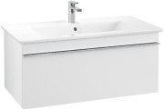 Тумба под раковину Villeroy & Boch Venticello 95,3х50,2 см ДСП/МДФ белый матовый/ручка хром A93501MS