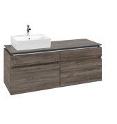 Тумба під раковину Villeroy & Boch Legato 140х55 см ДСП кам'яний дуб B61400RK