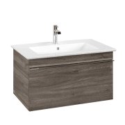 Тумба під раковину Villeroy & Boch Venticello 75,3х50,2 см ДСП кам'яний дуб/ручка хром A93401RK