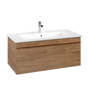 Тумба под раковину Villeroy & Boch Venticello 95,3х50,2 см ДСП дуб канзас/ручка медь A93505RH