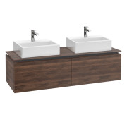 Тумба під раковину Villeroy & Boch Legato 140х38 см ДСП дуб аризона B66800VH