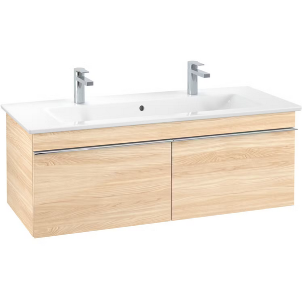 Тумба под раковину Villeroy & Boch Venticello 115,3х50,2 см ДСП вяз печатный/ручка хром A93801PN