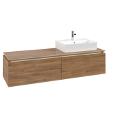 Тумба під раковину Villeroy & Boch Legato 160х38 см ДСП дуб канзас B67400RH