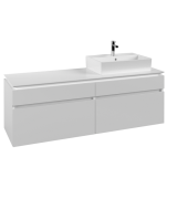 Тумба під раковину Villeroy & Boch Legato 160х55 см ДСП білий матовий B67500MS