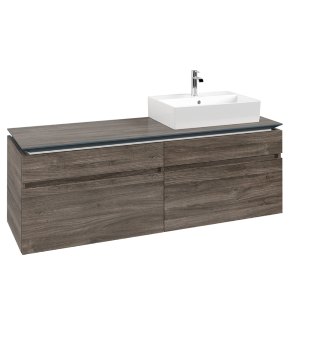 Тумба под раковину Villeroy & Boch Legato 160х55 см ДСП каменный дуб B67500RK