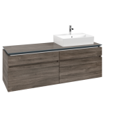 Тумба під раковину Villeroy & Boch Legato 160х55 см ДСП кам'яний дуб B67500RK