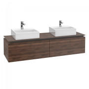 Тумба під раковину Villeroy & Boch Legato 160х38 см ДСП дуб аризона B67600VH