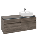 Тумба под раковину Villeroy & Boch Legato 140х55 см ДСП каменный дуб B61600RK