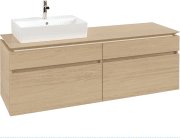 Тумба под раковину Villeroy & Boch Legato 160х55 см ДСП северный дуб B67300VJ