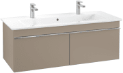Тумба под раковину Villeroy & Boch Venticello 115,3х50,2 см ДСП трюфель серый/ручка хром A93801VG