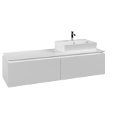 Тумба под раковину Villeroy & Boch Legato 160х38 см ДСП белый матовый B67400MS