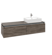 Тумба под раковину Villeroy & Boch Legato 160х38 см ДСП каменный дуб B67400RK