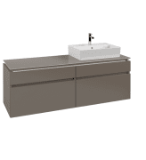Тумба под раковину Villeroy & Boch Legato 160х55 см ДСП трюфель серый B67500VG