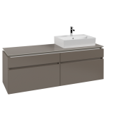 Тумба под раковину Villeroy & Boch Legato 160х55 см ДСП трюфель серый B67500VG